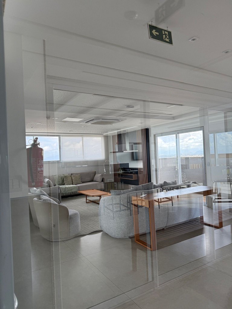 Apartamento espaçoso perto da praia