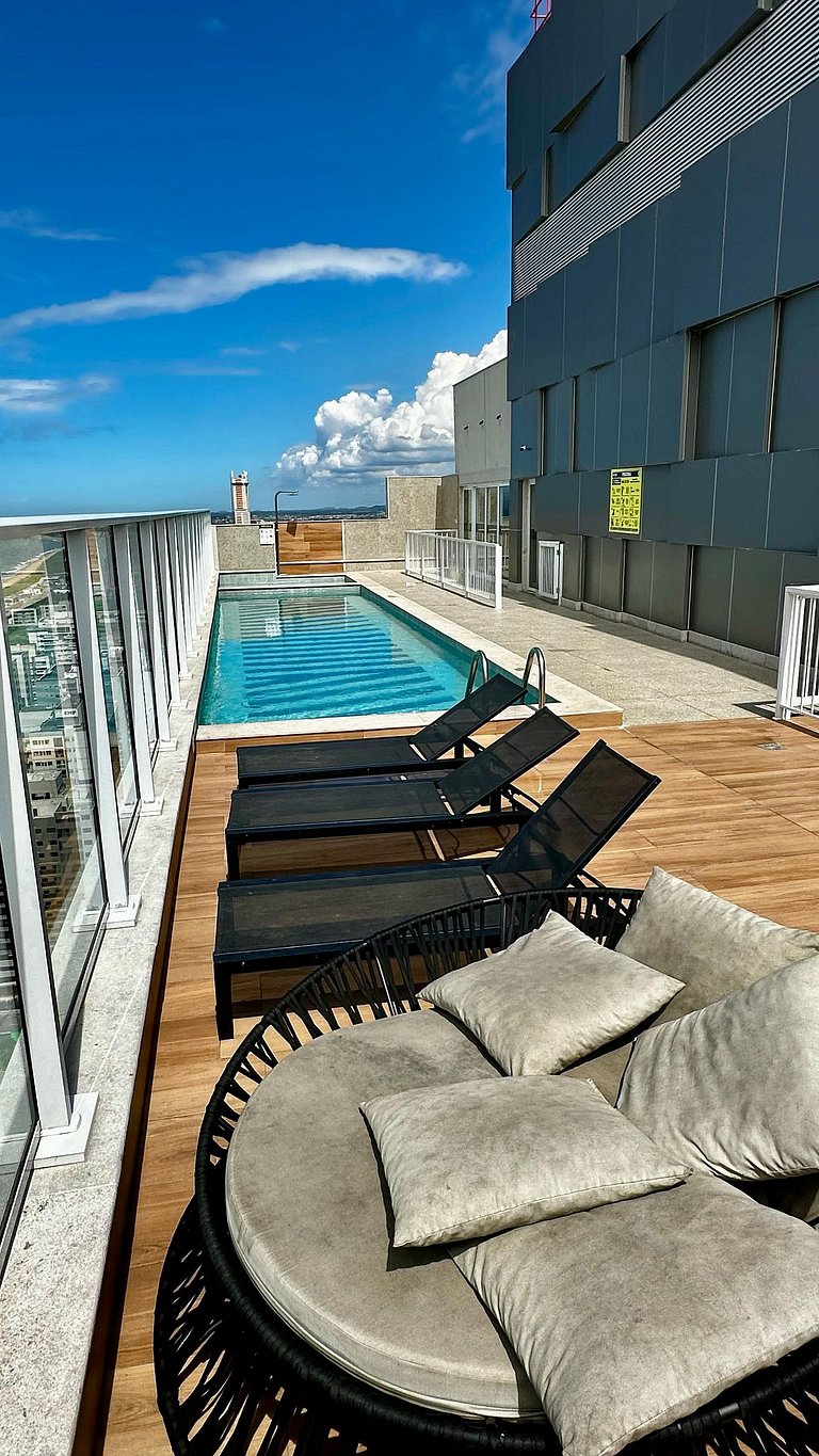 Apartamento espaçoso perto da praia