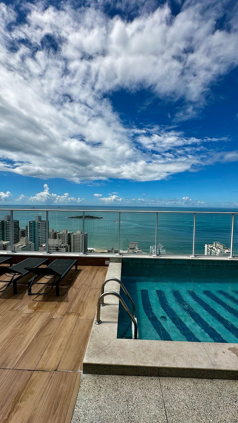 Apartamento espaçoso perto da praia