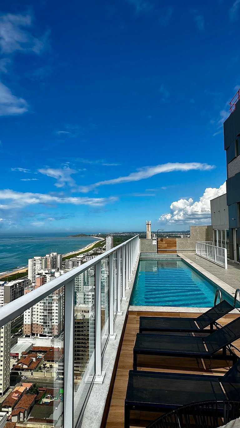 Apartamento espaçoso perto da praia