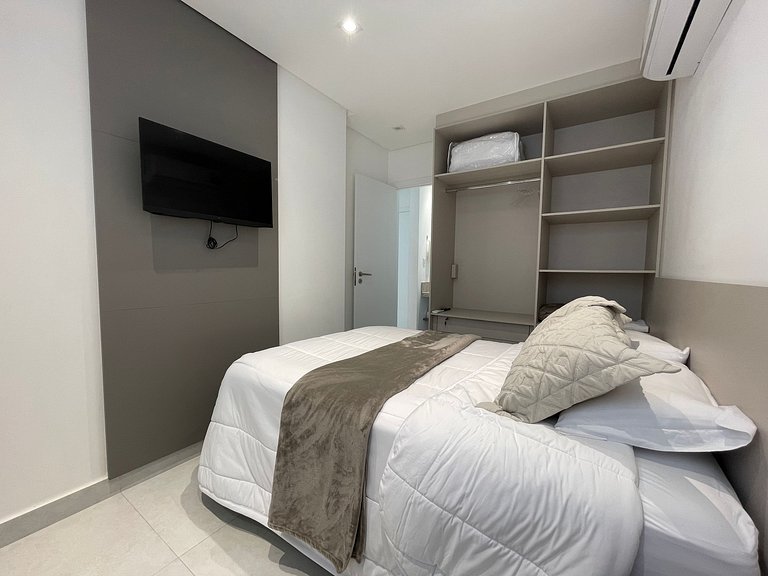 Flat Confortável perto da praia de Itaparica