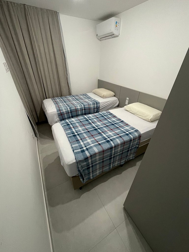 Apartamento espaçoso perto da praia