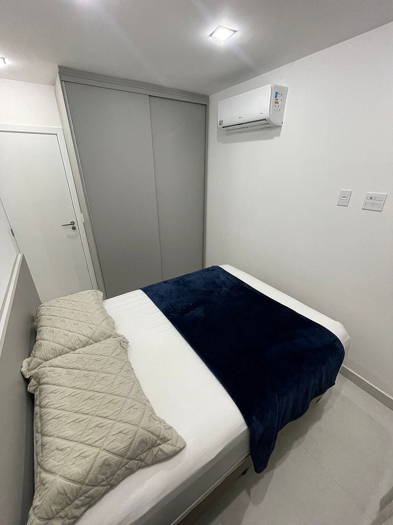 Apartamento espaçoso perto da praia