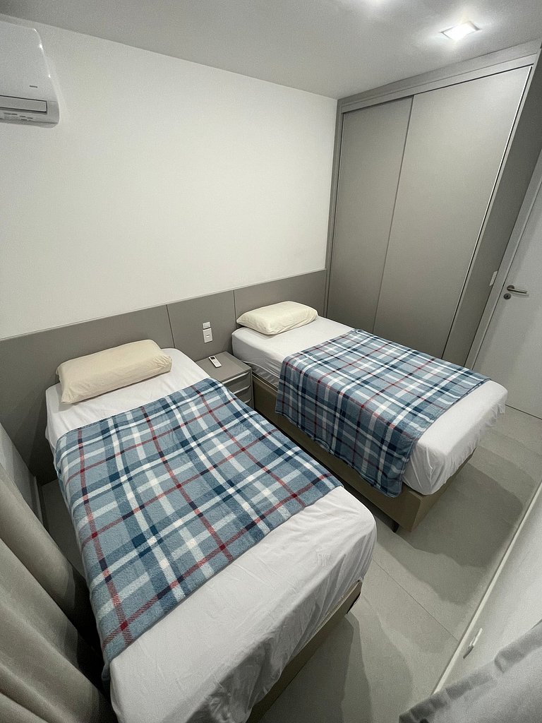 Apartamento espaçoso perto da praia