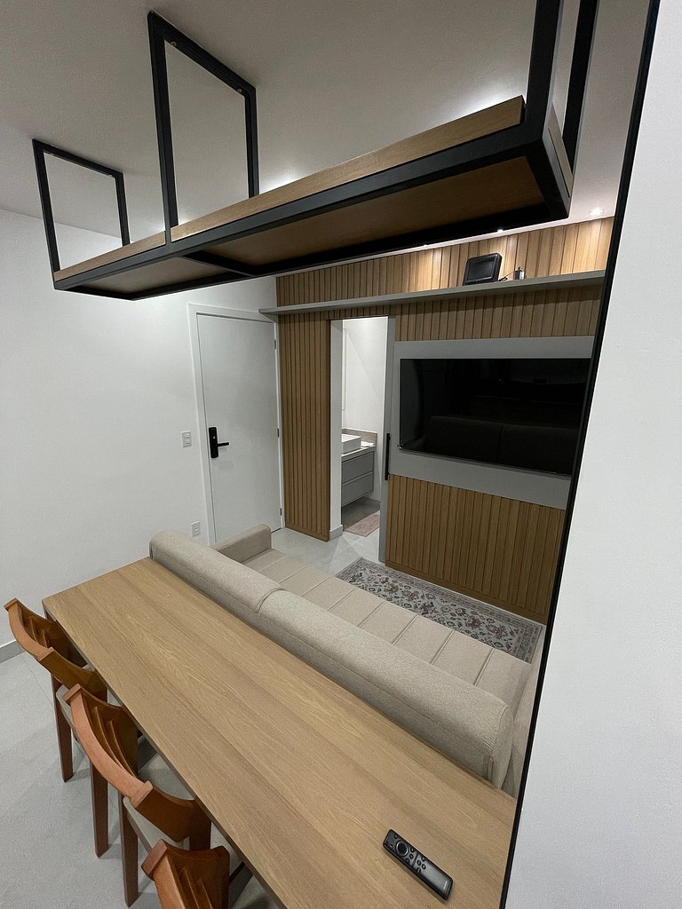 Apartamento espaçoso perto da praia