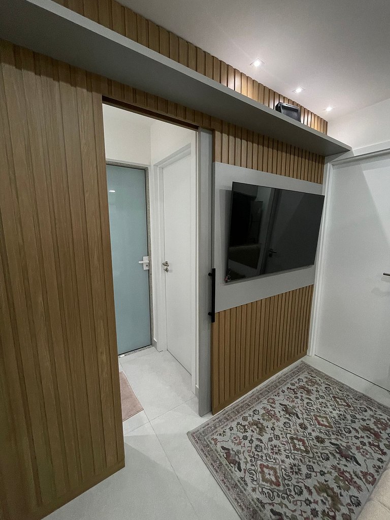 Apartamento espaçoso perto da praia