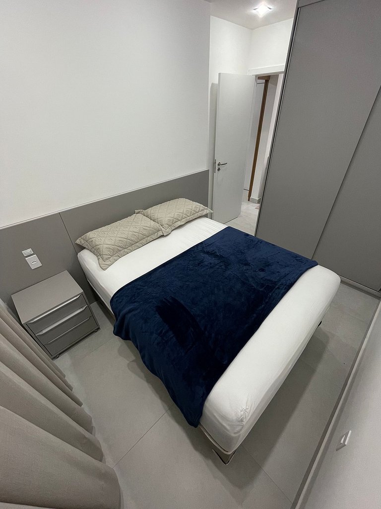 Apartamento espaçoso perto da praia