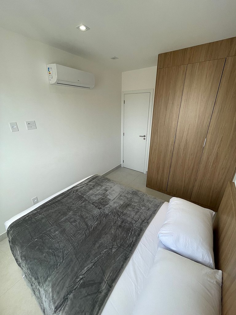 Flat Confortável perto da praia de Itaparica