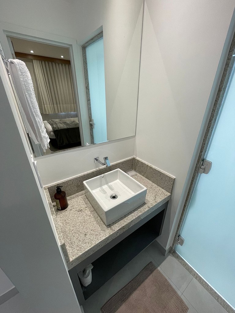 Flat Confortável perto da praia de Itaparica