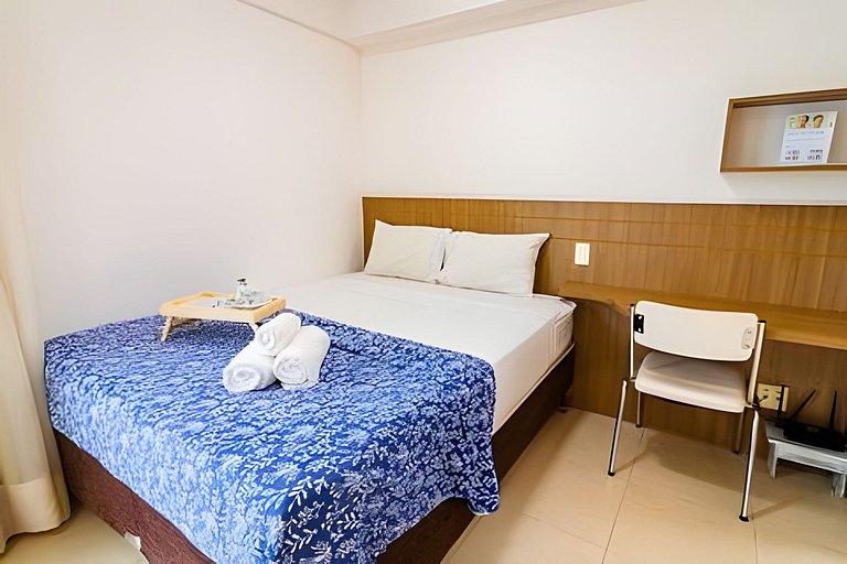 Studio completo e moderno no Saint Morritz