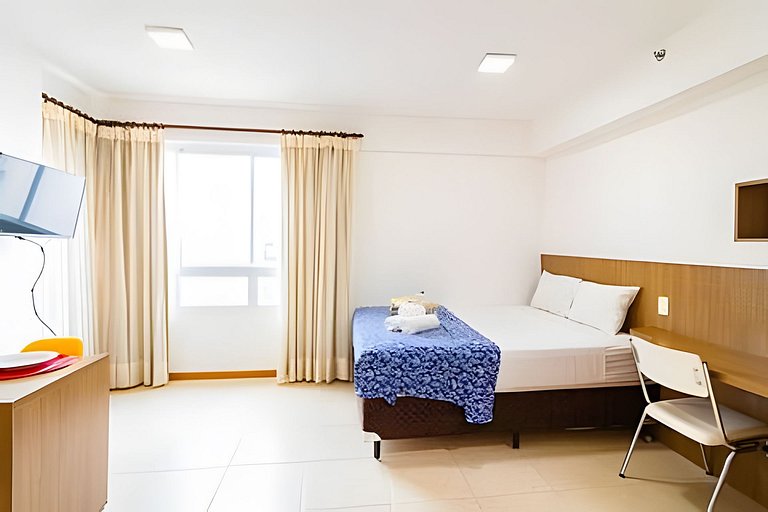 Studio completo e moderno no Saint Morritz