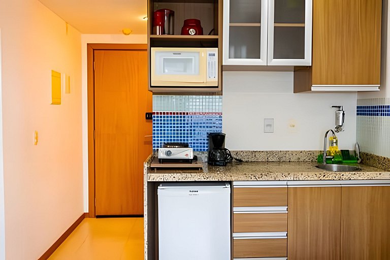 Studio completo e moderno no Saint Morritz