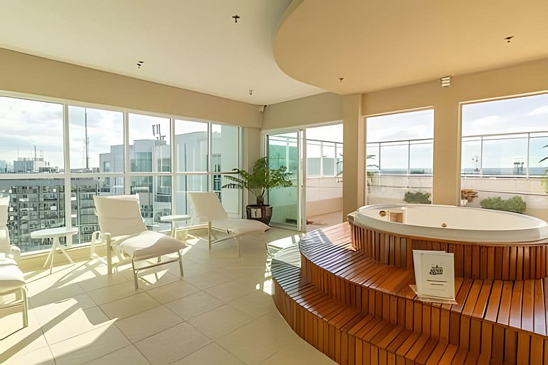 Apto com vista para o cartão postal de Brasília