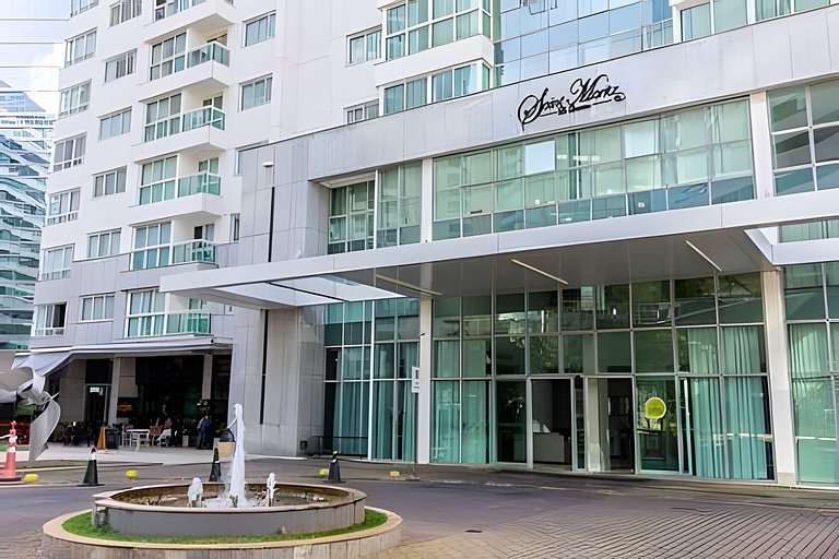 Apto com vista para o cartão postal de Brasília