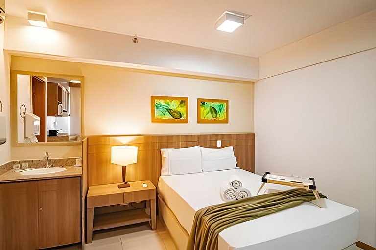 Apartamento para duas pessoas no Saint Morritz