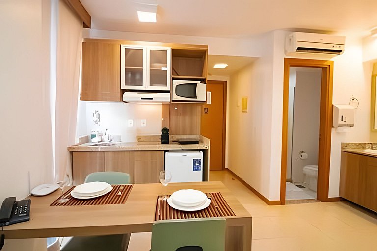 Apartamento para duas pessoas no Saint Morritz