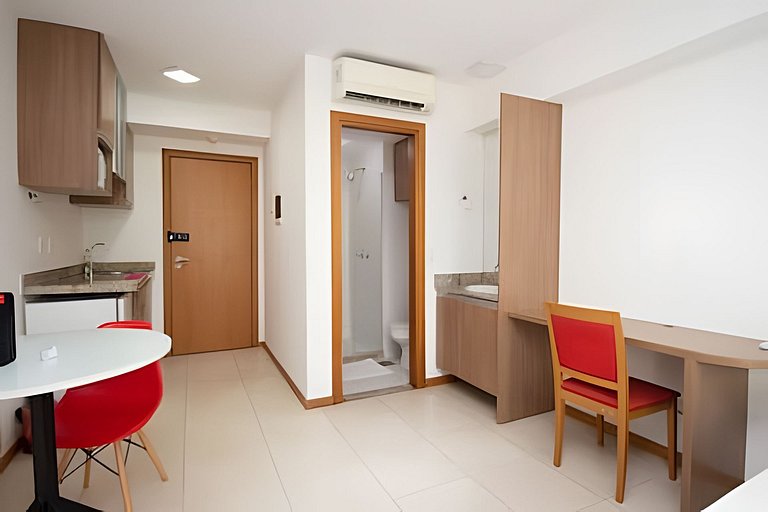 Apartamento completo p/3 pessoas no Saint Moritz