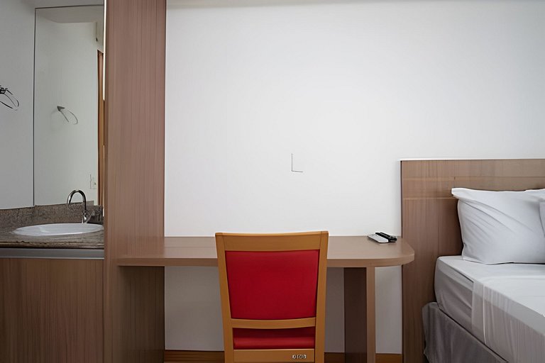 Apartamento completo p/3 pessoas no Saint Moritz