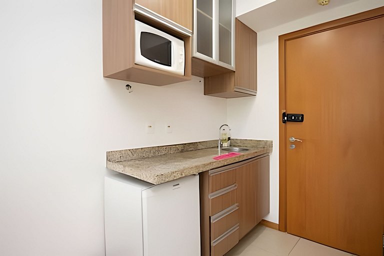 Apartamento completo p/3 pessoas no Saint Moritz