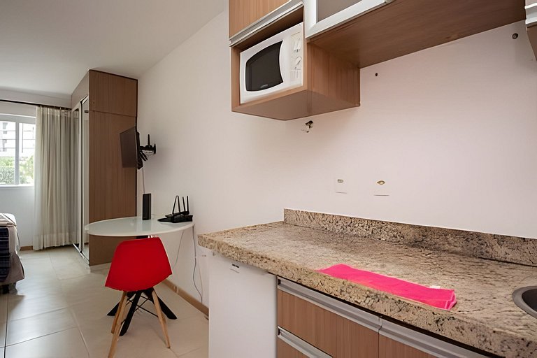 Apartamento completo p/3 pessoas no Saint Moritz