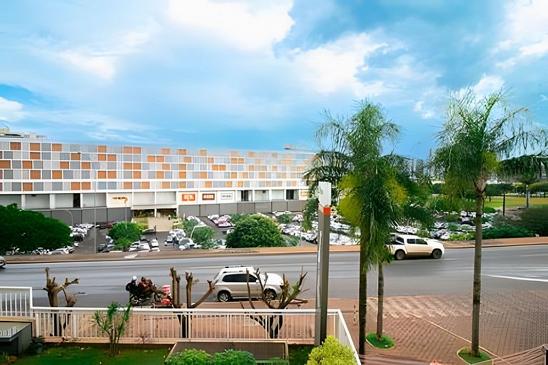 Studio com conforto e estrutura no Saint Morritz