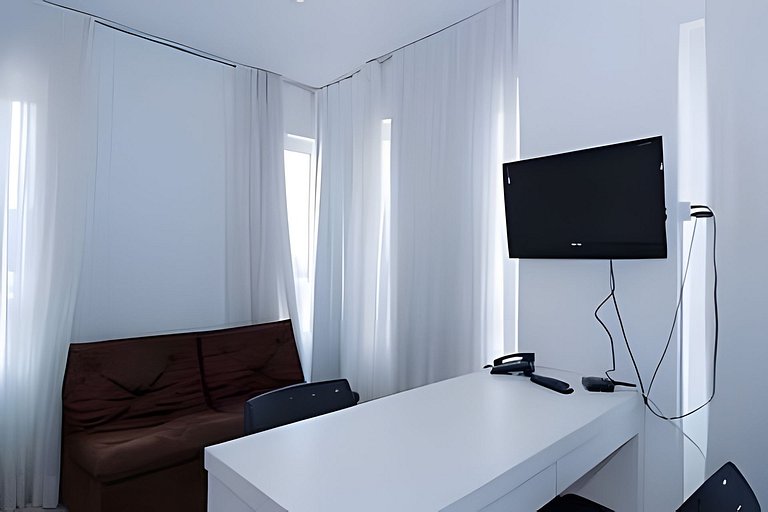 Studio com acesso a sauna no Saint Morritz