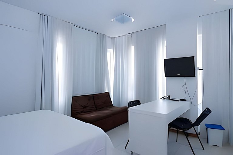 Studio com acesso a sauna no Saint Morritz