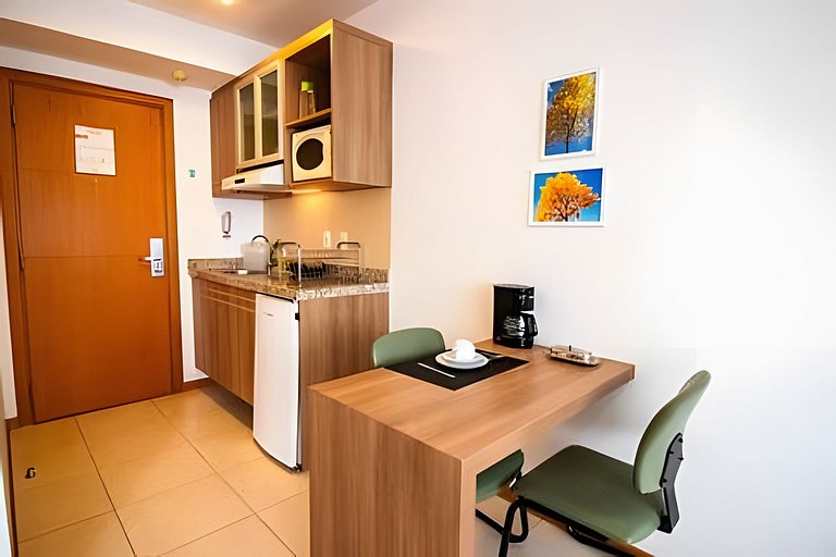 Ap moderno no hotel Saint Morritz