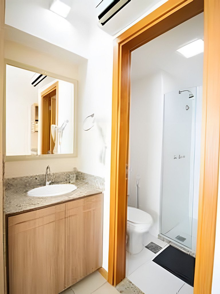 Ap moderno no hotel Saint Morritz