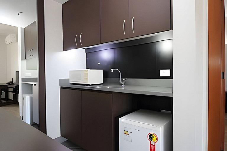 Apartamento completo e alto no Bonaparte para 5/p