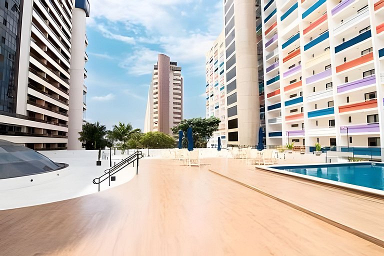 Apartamento completo no Hotel Bonaparte