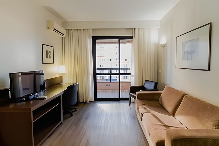 Apartamento completo no Hotel Bonaparte