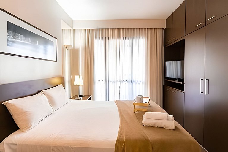 Apartamento completo no Hotel Bonaparte