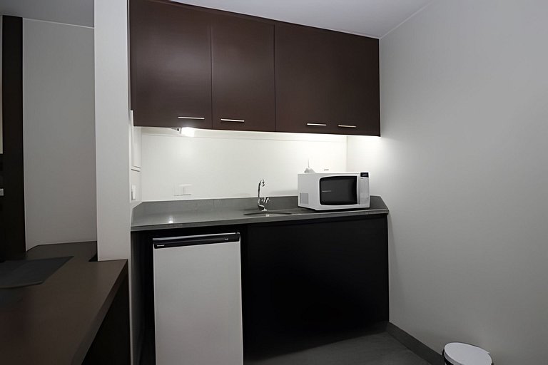 Apartamento mobiliado com cozinha no Bonaparte