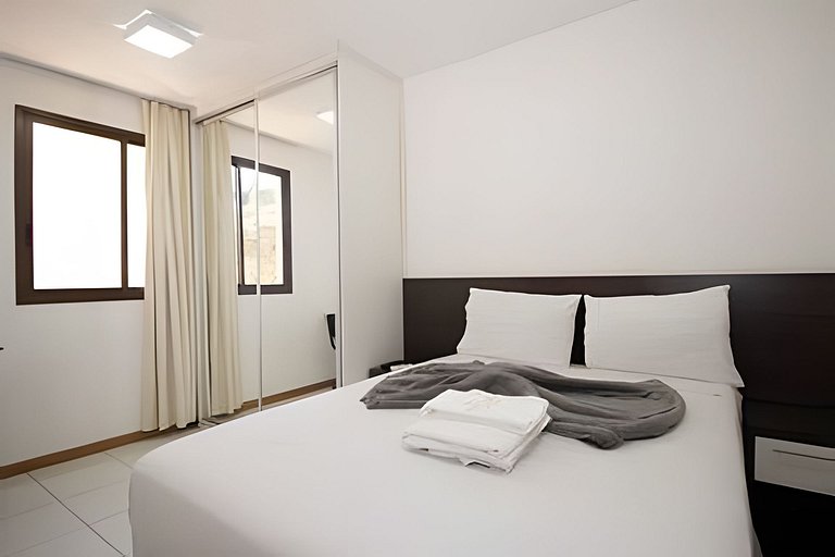 Studio mobiliado no Life Resort