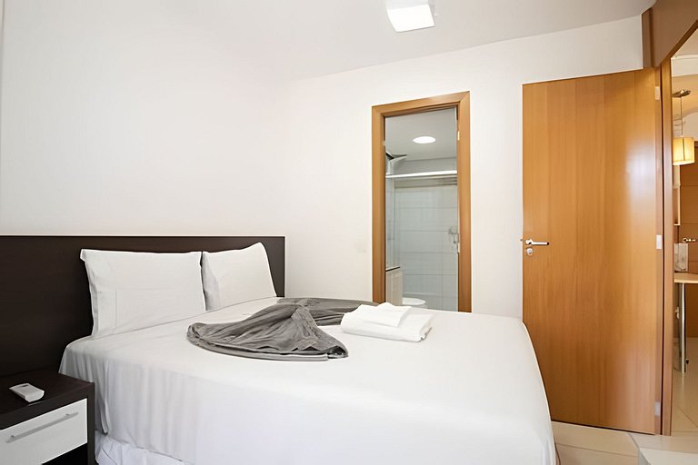 Studio mobiliado no Life Resort