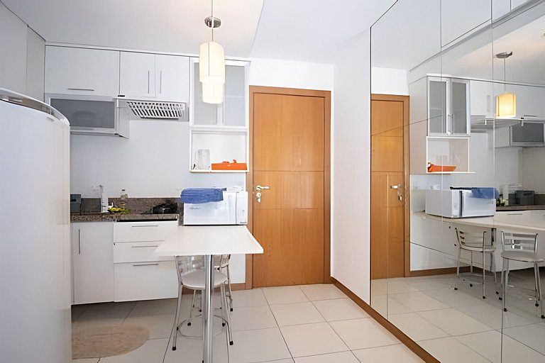Studio mobiliado no Life Resort