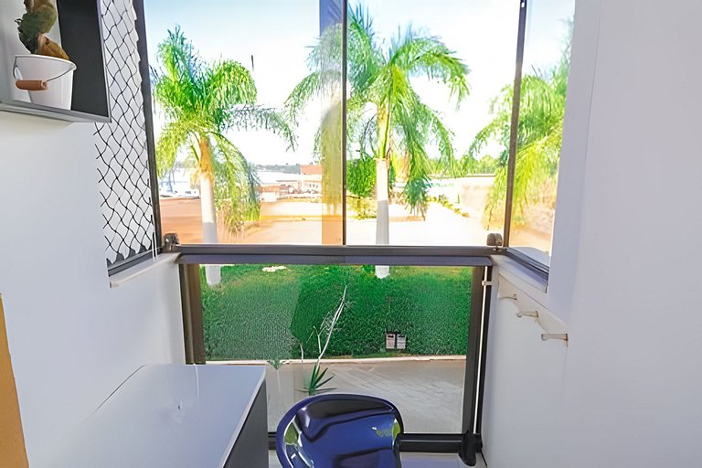 Studio mobiliado no Life Resort