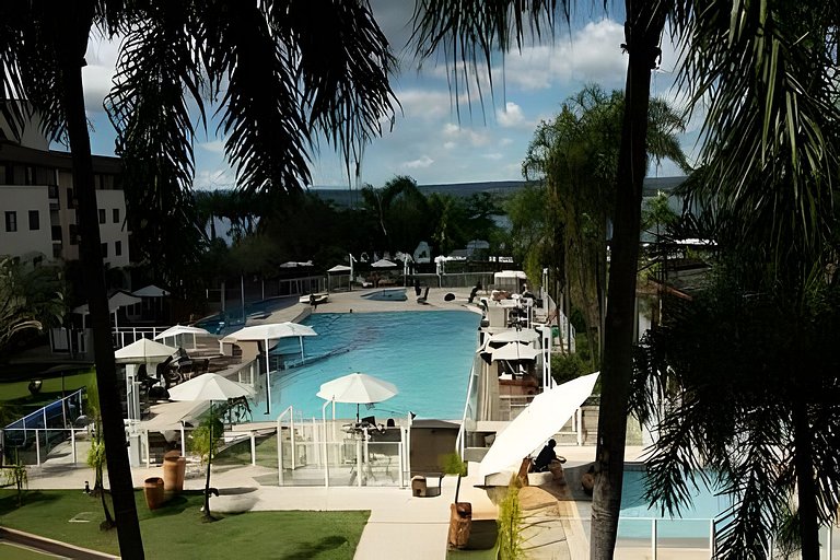 Studio mobiliado no Life Resort