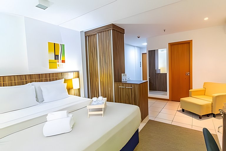 Apartamento completo no Nobile Suítes