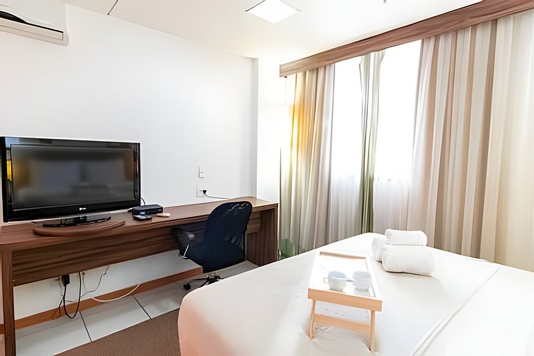 Apartamento completo no Nobile Suítes