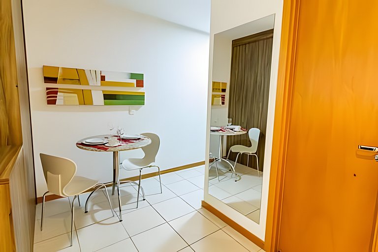 Apartamento completo no Nobile Suítes