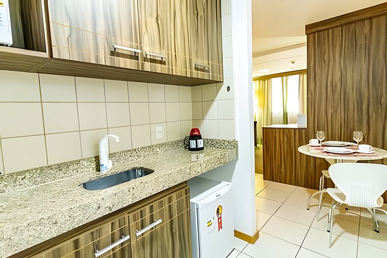 Apartamento completo no Nobile Suítes
