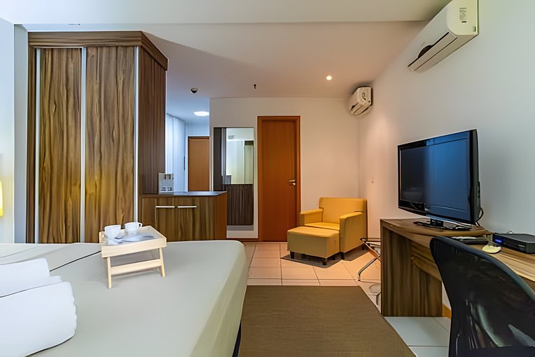 Apartamento completo no Nobile Suítes