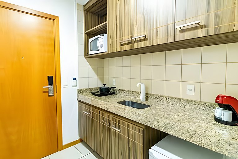 Apartamento completo no Nobile Suítes