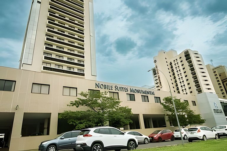 Apartamento completo no Nobile Suítes