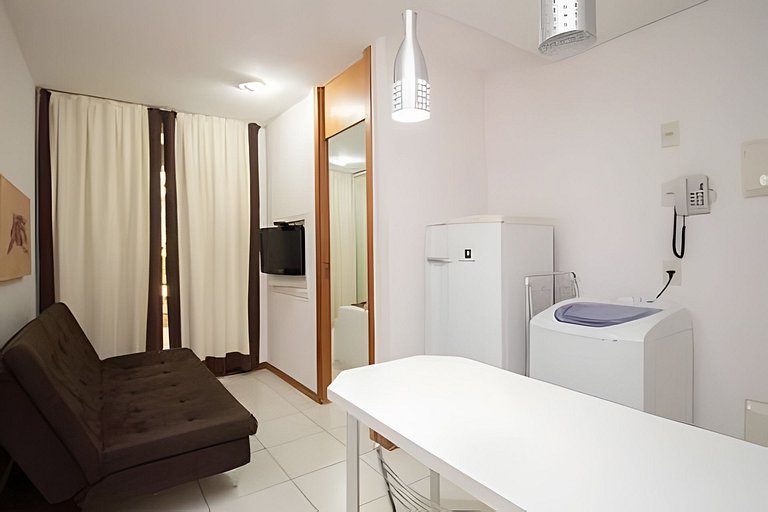 Apto privativo com piscina no Life Resort