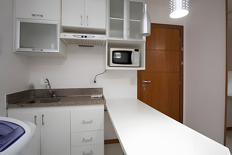 Apto privativo com piscina no Life Resort