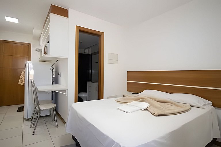 Apto moderno com acesso a piscina no Life Resort
