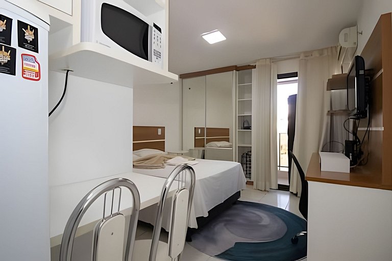Apto moderno com acesso a piscina no Life Resort